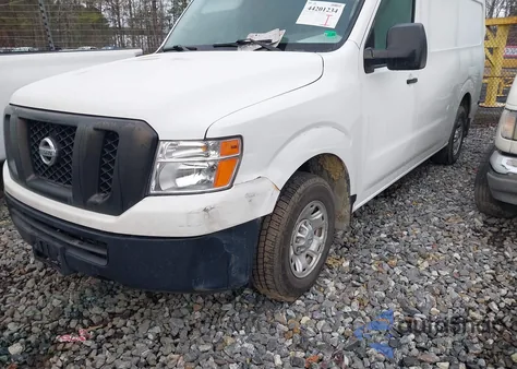 2021 Nissan Nv Cargo Nv2500 Hd Sv Standard Roof V6 z USA, uszkodzony, nr VIN 1N6BF0KY0MN809823